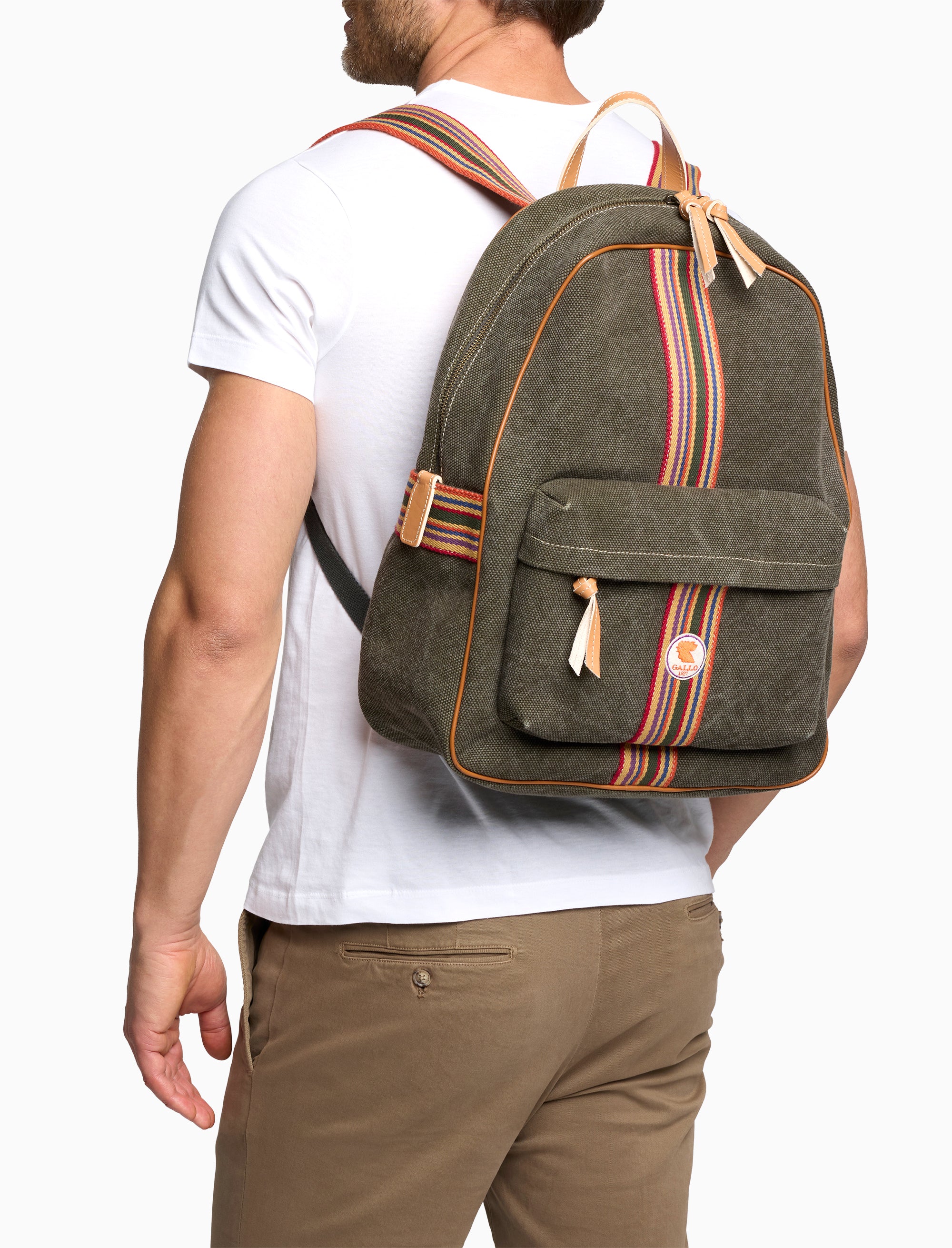 banana republic italian leather mini backpack Unisex green cotton canvas Personalized Softball Nike Backpack grain vegetable Length:CO590-4 / 9'0