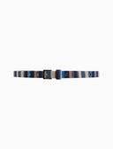 Cintura bassa donna pile blu righe multicolor - Gallo 1927 - Official Online Shop