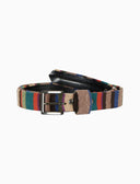 Cintura bassa donna pile beige righe multicolor - Gallo 1927 - Official Online Shop