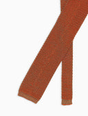 Cravatta uomo seta arancio fantasia cangiante - Gallo 1927 - Official Online Shop