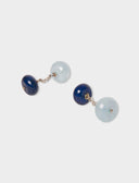 Gemelli da polso uomo pietre dure avio/oltremare - Gallo 1927 - Official Online Shop