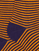 Calze lunghe donna cotone viola righe windsor - Gallo 1927 - Official Online Shop