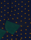 Calze corte donna cotone fantasia pois blu - Gallo 1927 - Official Online Shop