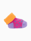 Babbucce bambino cotone fantasia pois fucsia - Gallo 1927 - Official Online Shop
