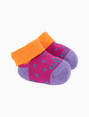 Babbucce bambino cotone fantasia pois fucsia - Gallo 1927 - Official Online Shop