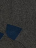 Calze corte uomo cotone e cashmere sasso tinta unita e contrasti - Gallo 1927 - Official Online Shop