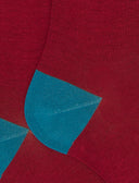 Calze lunghe uomo cotone tinta unita rosso - Gallo 1927 - Official Online Shop