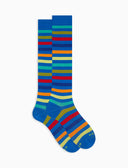 Calze lunghe uomo cotone leggerissimo francese righe pari - Gallo 1927 - Official Online Shop