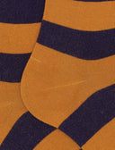 Calze lunghe uomo cotone giallo righe bicolore - Gallo 1927 - Official Online Shop