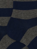 Calze corte uomo cotone royal righe bicolore - Gallo 1927 - Official Online Shop