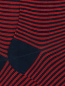 Calze lunghe uomo cotone leggero oltremare righe windsor - Gallo 1927 - Official Online Shop