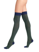 Parigina donna cotone blu righe windsor - Gallo 1927 - Official Online Shop