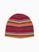 Calotta unisex pile bordò righe multicolor - Gallo 1927 - Official Online Shop