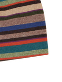 Calotta unisex pile beige righe multicolor - Gallo 1927 - Official Online Shop