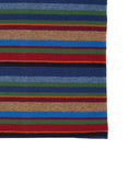 Scaldacollo multiuso unisex pile blu righe multicolor - Gallo 1927 - Official Online Shop