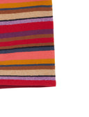 Berretto reversibile unisex pile bordò righe multicolor - Gallo 1927 - Official Online Shop