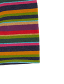 Berretto reversibile unisex pile blu righe multicolor - Gallo 1927 - Official Online Shop