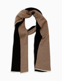 Sciarpa donna lana, seta e cashmere nero tinta unita - Gallo 1927 - Official Online Shop