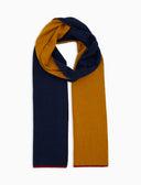 Sciarpa donna lana, seta e cashmere blu tinta unita - Gallo 1927 - Official Online Shop