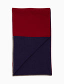 Sciarpa donna lana, seta e cashmere bordò tinta unita - Gallo 1927 - Official Online Shop