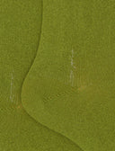 Calze lunghe donna cashmere verde tinta unita - Gallo 1927 - Official Online Shop
