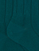 Calze lunghe donna cashmere blu costa tinta unita - Gallo 1927 - Official Online Shop
