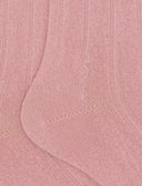 Calze lunghe donna cashmere rosa costa tinta unita - Gallo 1927 - Official Online Shop