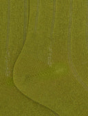Calze lunghe donna cashmere verde costa tinta unita - Gallo 1927 - Official Online Shop