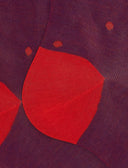 Calze lunghe uomo cotone viola fantasia pois su cangiante - Gallo 1927 - Official Online Shop