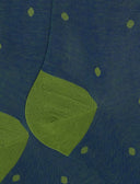 Calze lunghe uomo cotone blu royal fantasia pois su cangiante - Gallo 1927 - Official Online Shop