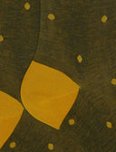 Calze lunghe uomo cotone pino fantasia pois su cangiante - Gallo 1927 - Official Online Shop