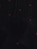 Calze lunghe uomo cotone blu ricamate - Gallo 1927 - Official Online Shop