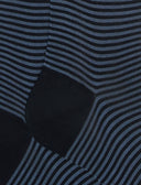 Calze lunghe uomo cotone blu/avio righe windsor - Gallo 1927 - Official Online Shop