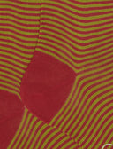 Calze lunghe uomo cotone carminio righe windsor - Gallo 1927 - Official Online Shop