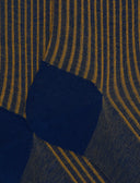 Calze lunghe uomo cotone vanisé blu - Gallo 1927 - Official Online Shop