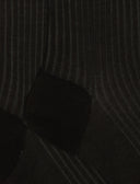 Calze lunghe uomo cotone nero vanisé - Gallo 1927 - Official Online Shop