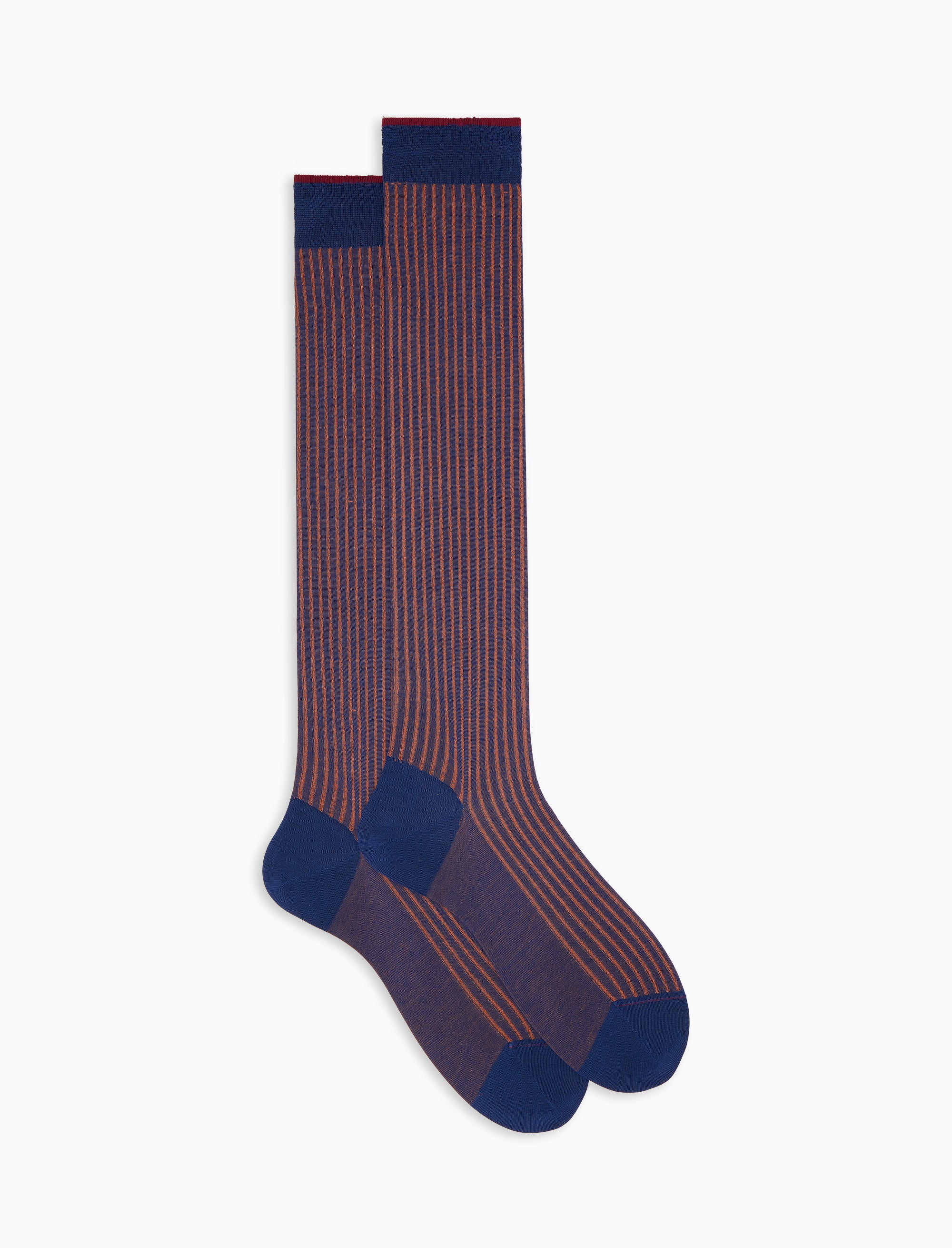Gallo Calze Lunghe Uomo In Cotone – Colore Nero/Fumo Vanisé – Taglia 40/42 – Prodotto Italiano