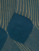 Calze corte uomo cotone color pavone costa vanisé