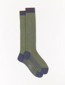 Calze lunghe uomo avio twin rib - Gallo 1927 - Official Online Shop