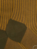 Calze lunghe uomo twin rib verde - Gallo 1927 - Official Online Shop