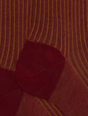 Calze corte uomo cotone bordò twin rib - Gallo 1927 - Official Online Shop