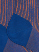 Calze corte uomo cotone blu twin rib - Gallo 1927 - Official Online Shop