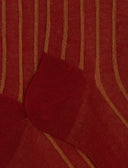 Calze lunghe uomo cotone twin rib spaziata rosso - Gallo 1927 - Official Online Shop