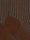 Calze lunghe uomo lana e cotone marrone vanisé - Gallo 1927 - Official Online Shop