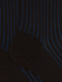 Calze corte uomo lana e cotone marrone vanisé - Gallo 1927 - Official Online Shop