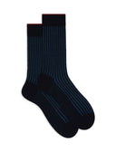 Calze corte uomo lana e cotone blu vanisé - Gallo 1927 - Official Online Shop
