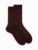 Calze corte uomo lana e cotone bordò vanisé - Gallo 1927 - Official Online Shop