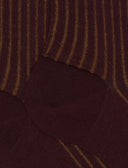 Calze corte uomo lana e cotone bordò vanisé - Gallo 1927 - Official Online Shop