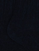 Calze lunghe uomo cashmere costa blu tinta unita - Gallo 1927 - Official Online Shop