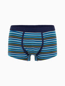 Boxer intimo uomo cotone righe multicolor blu - Gallo 1927 - Official Online Shop